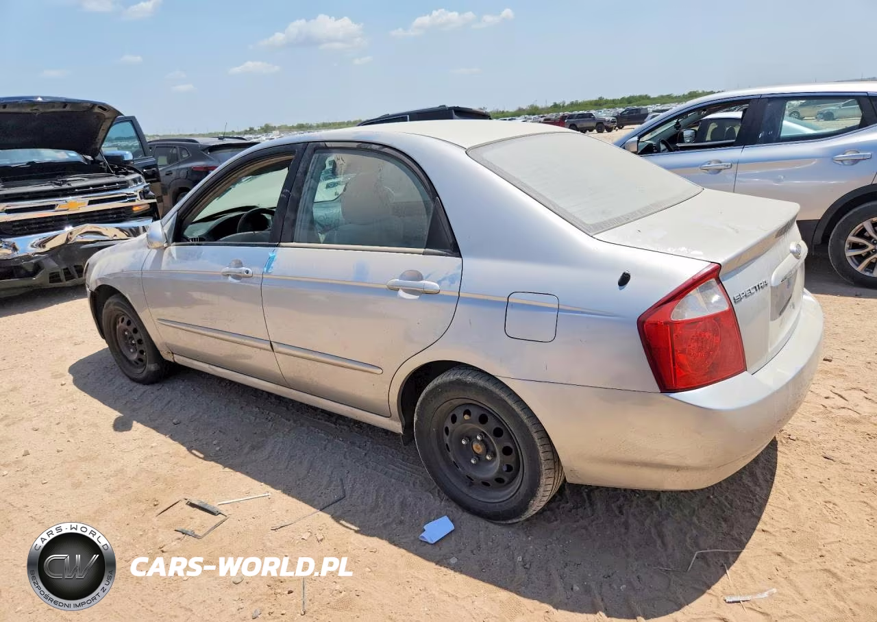 2006 Kia Spectra Ex VIN:KNAFE121865226884 - 2
