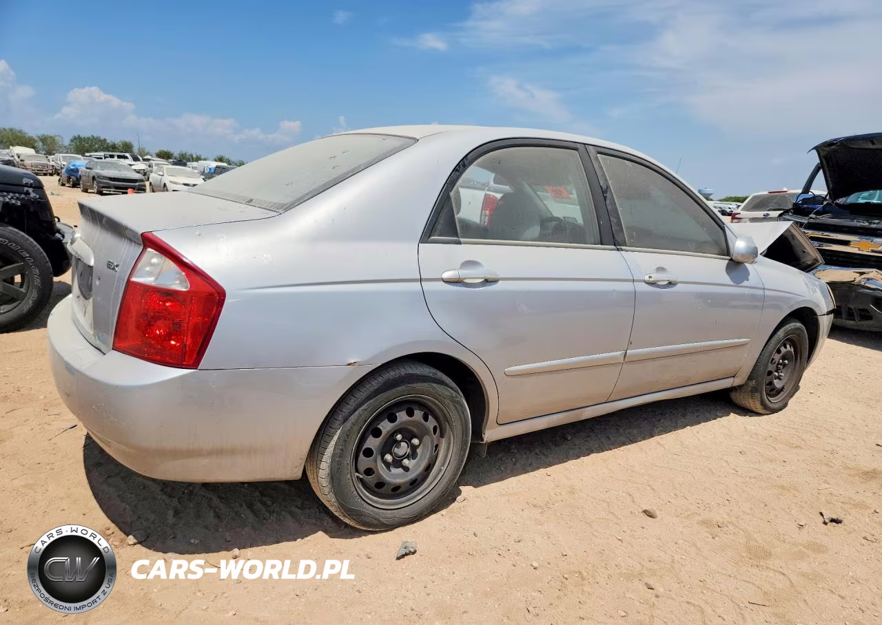 2006 Kia Spectra Ex VIN:KNAFE121865226884 - 3