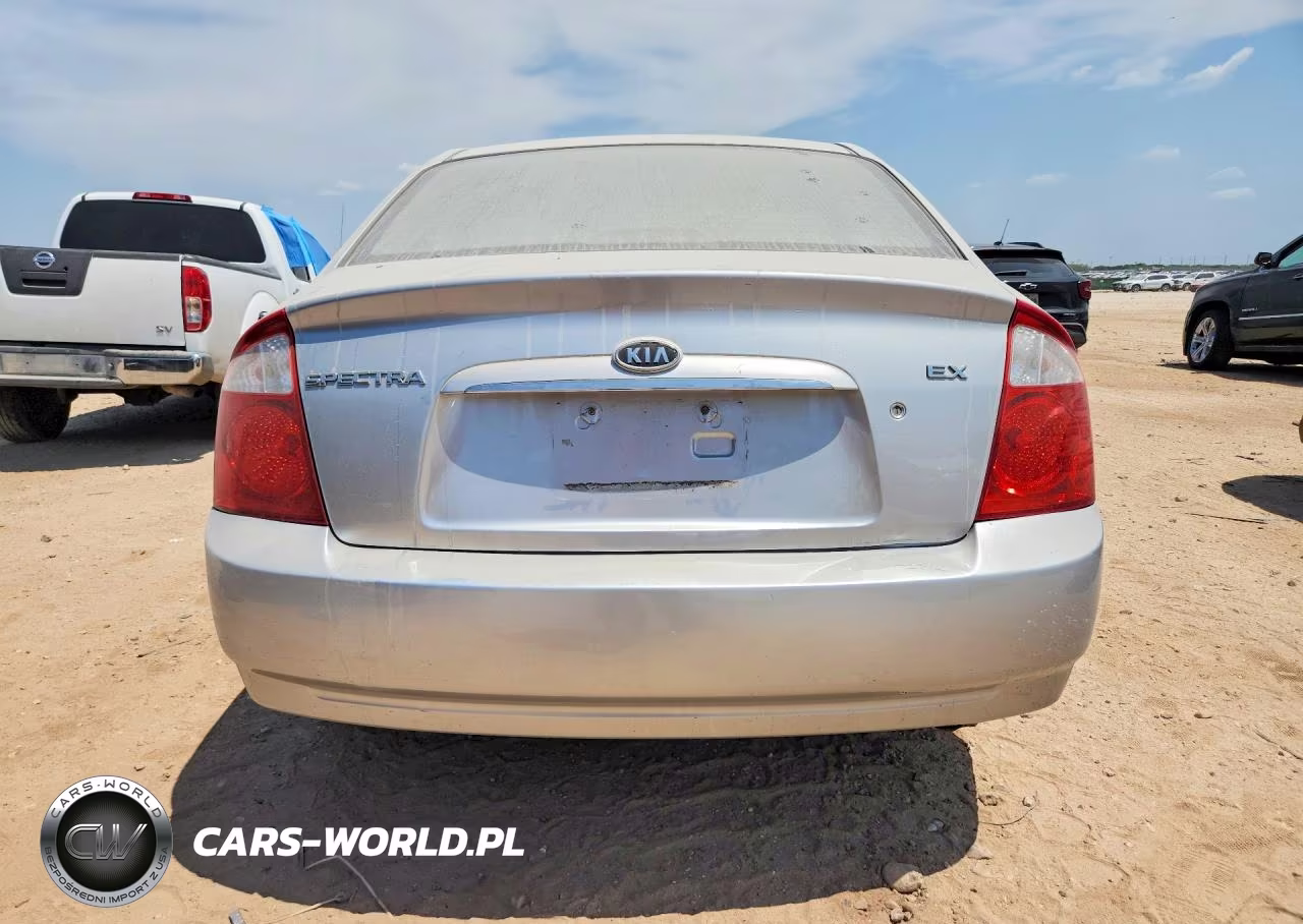 2006 Kia Spectra Ex VIN:KNAFE121865226884 - 6