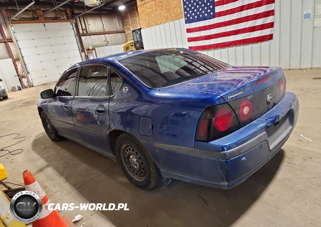 2005 Chevrolet Impala Police VIN:2G1WF55KX59357580 - 2