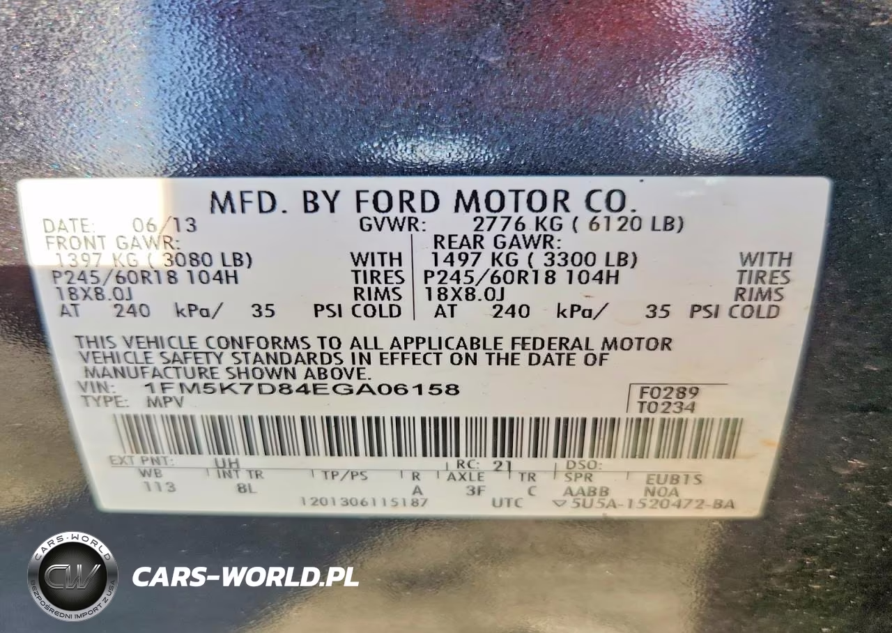 2014 Ford Explorer Xlt VIN:1FM5K7D84EGA06158 - 13