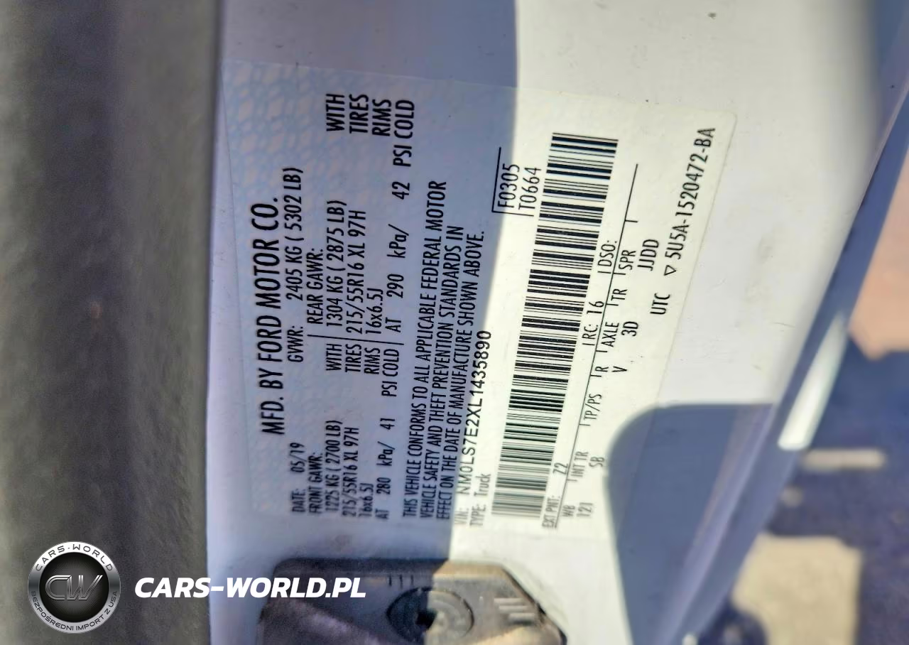 2020 Ford Transit Connect Xl VIN:NM0LS7E2XL1435890 - 14