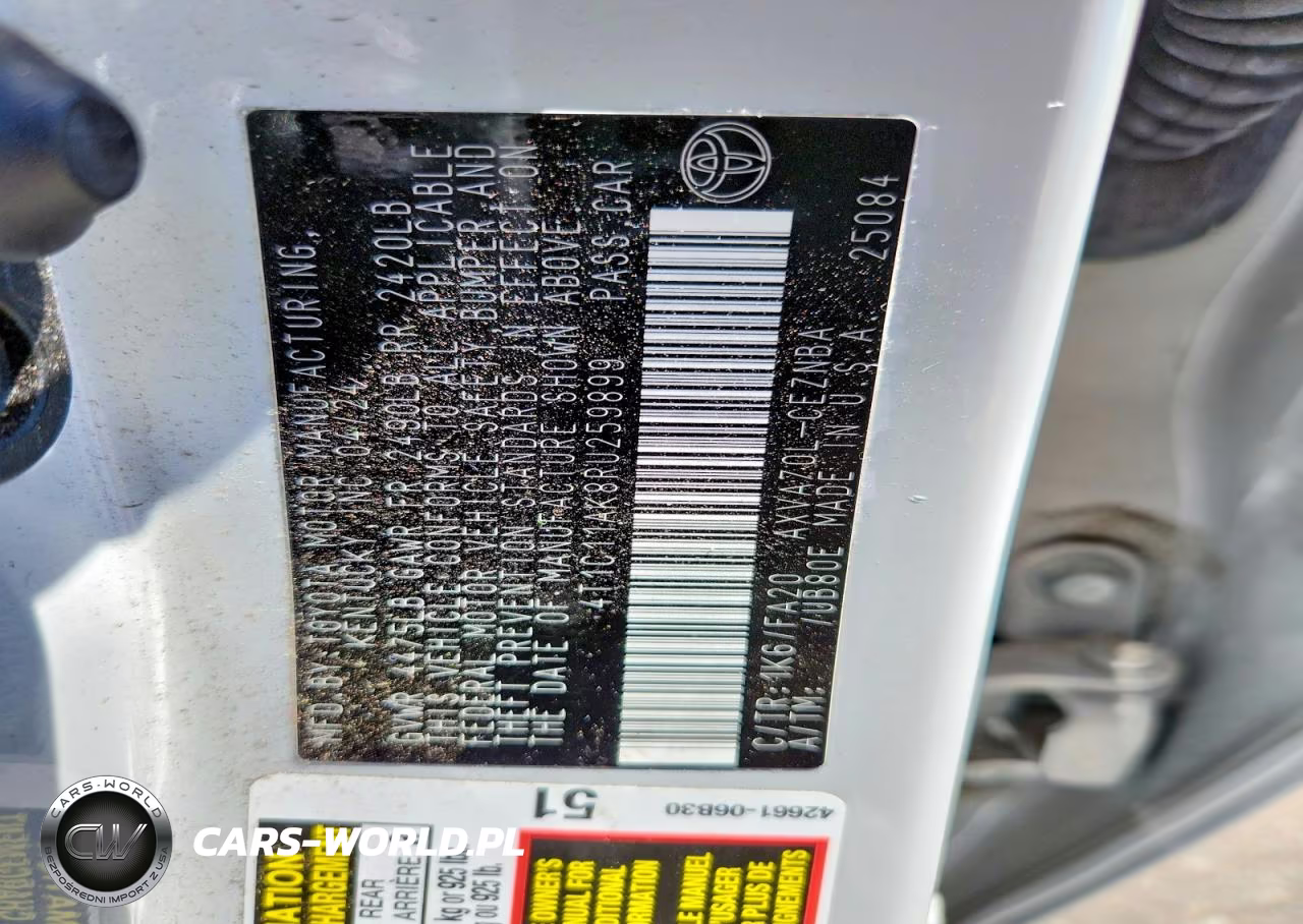 2024 Toyota Camry Le VIN:4T1C11AK8RU259899 - 12