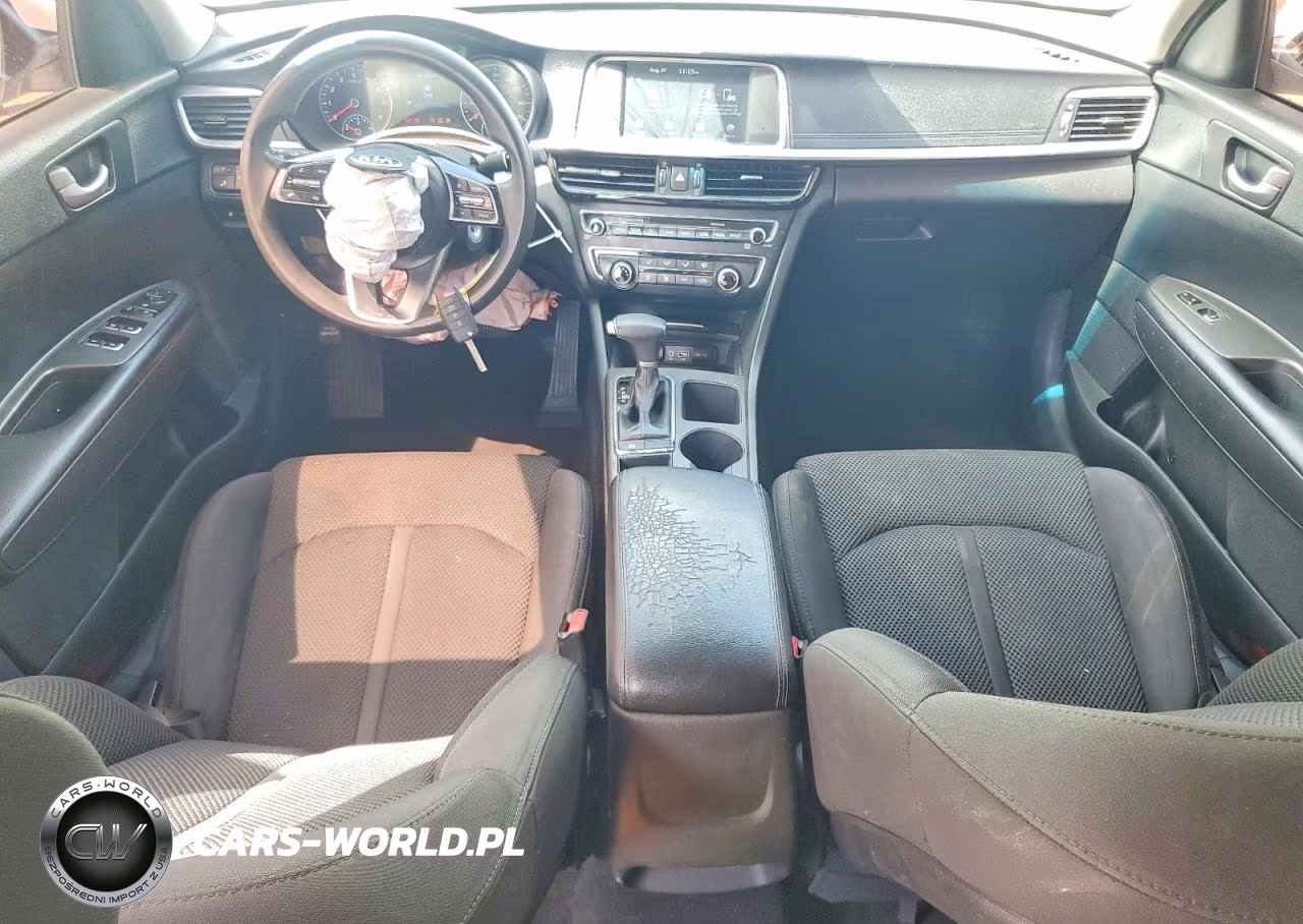 2019 Kia Optima Lx VIN:5XXGT4L30KG338583 - 8