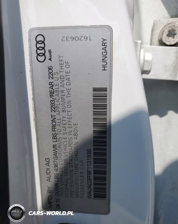 2015 Audi A3 Premium VIN:WAUACGFF8F1131936 - 12
