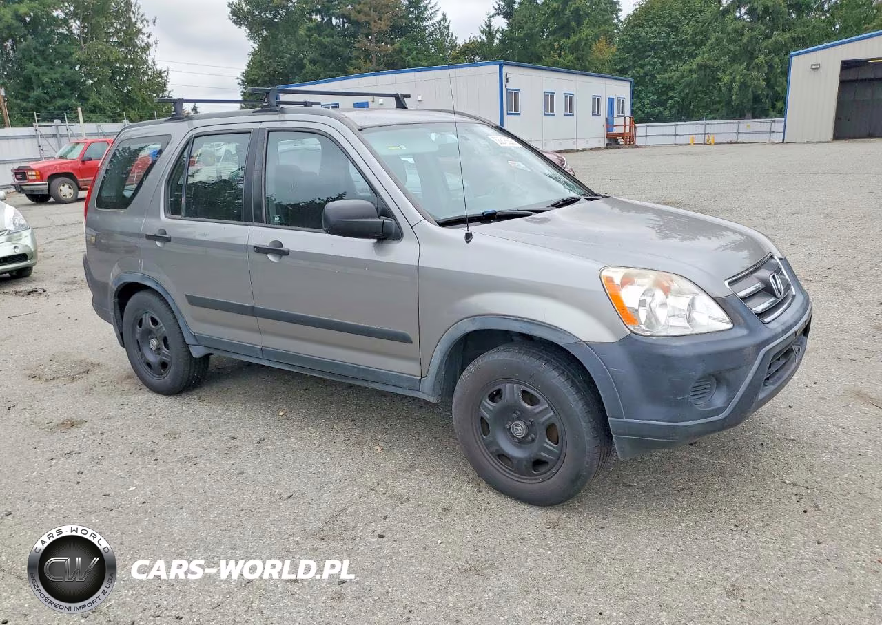 2005 Honda Cr-V Lx VIN:JHLRD78545C043656 - 4