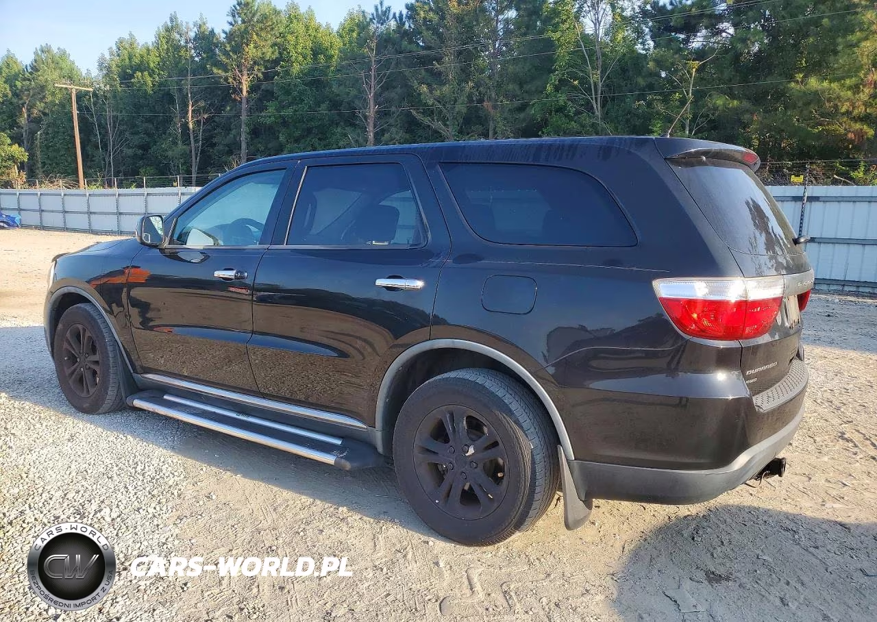 2012 Dodge Durango Sxt VIN:1C4RDJAG5CC195755 - 2