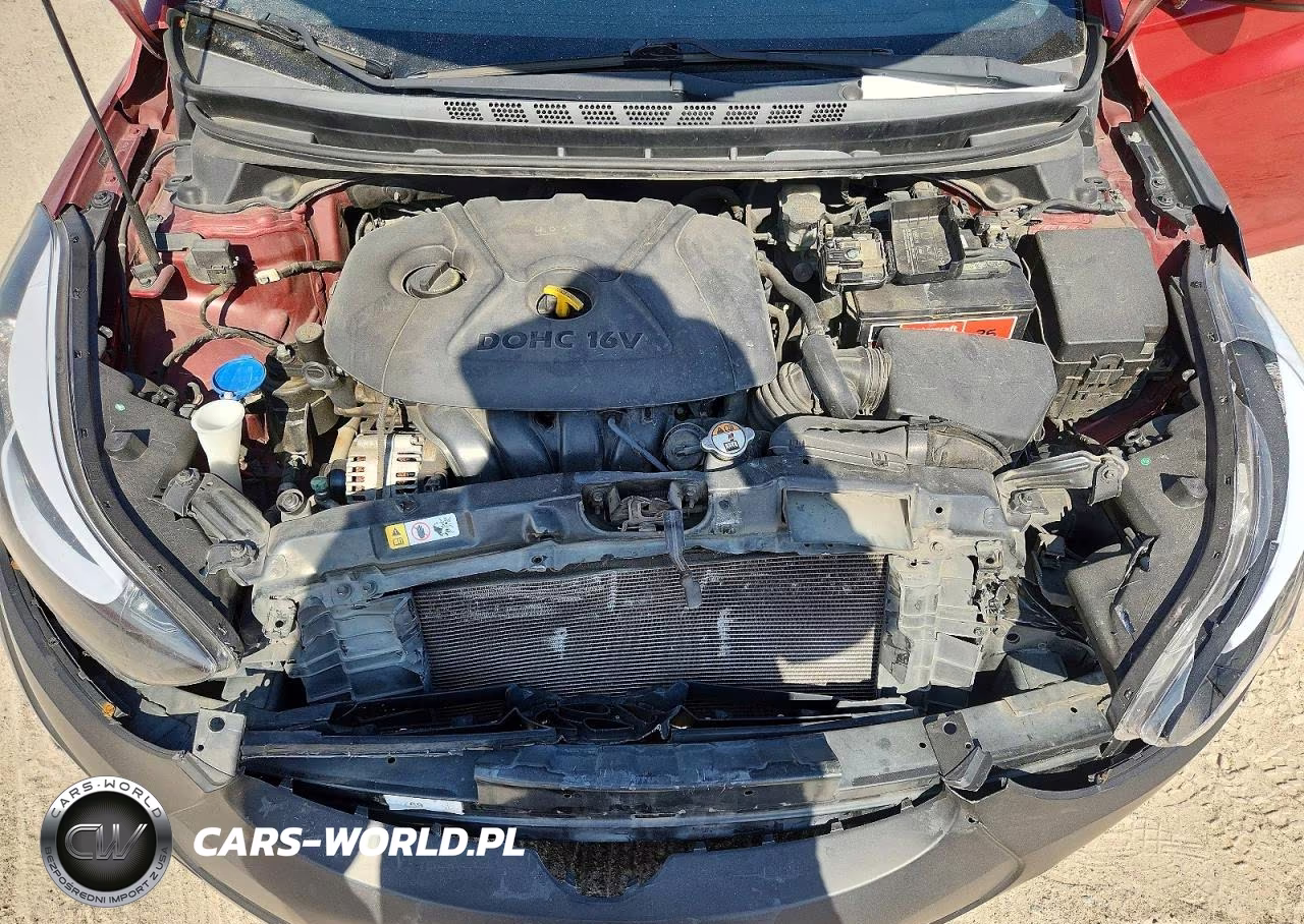 2014 Hyundai Elantra Se VIN:5NPDH4AE6EH480387 - 11