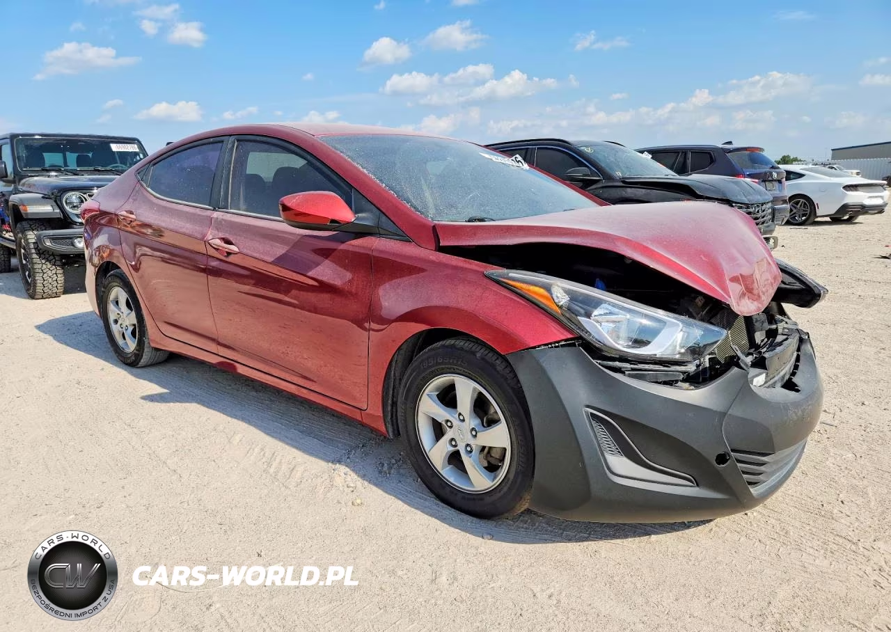 2014 Hyundai Elantra Se VIN:5NPDH4AE6EH480387 - 4