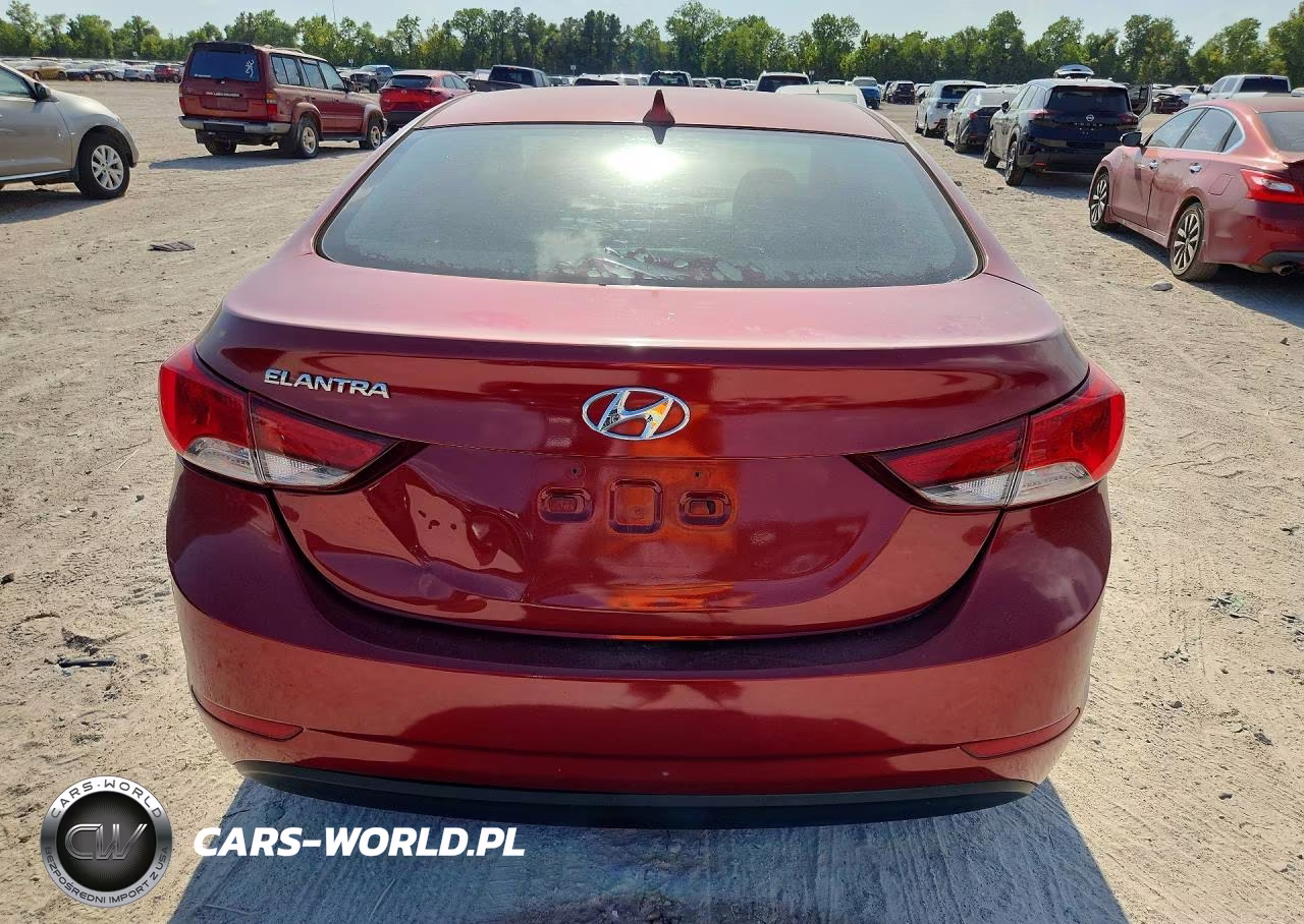 2014 Hyundai Elantra Se VIN:5NPDH4AE6EH480387 - 6