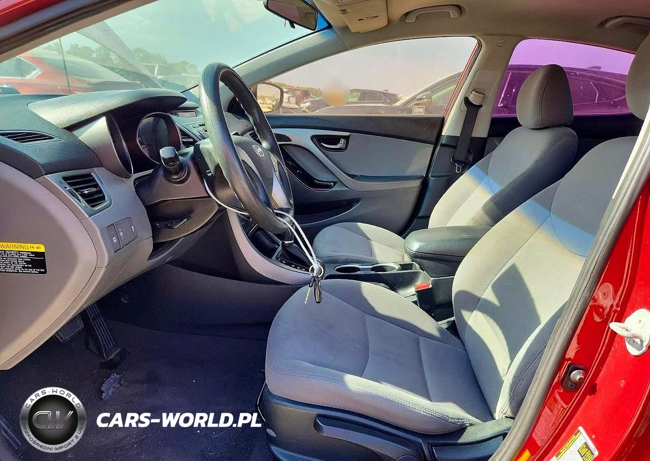 2014 Hyundai Elantra Se VIN:5NPDH4AE6EH480387 - 7