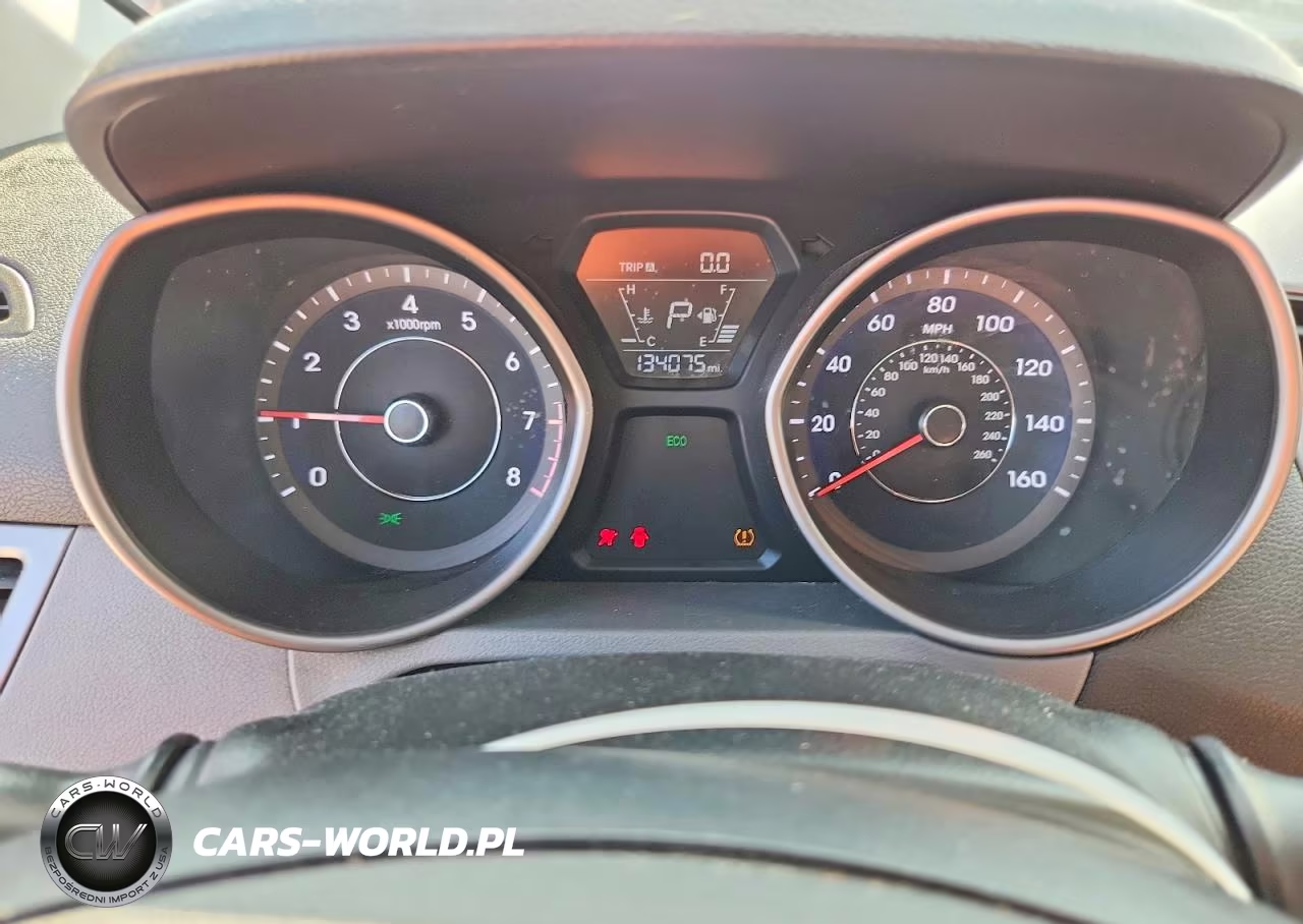 2014 Hyundai Elantra Se VIN:5NPDH4AE6EH480387 - 9