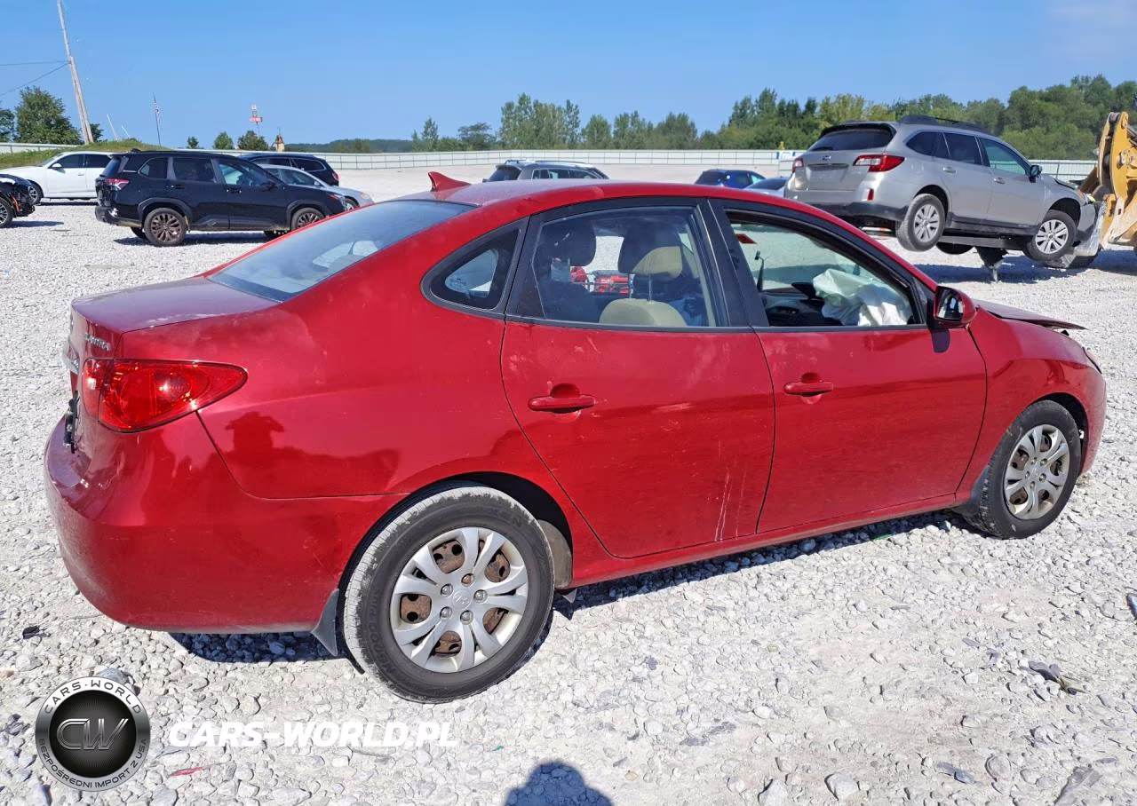 2010 Hyundai Elantra Gls VIN:KMHDU4AD1AU954745 - 3
