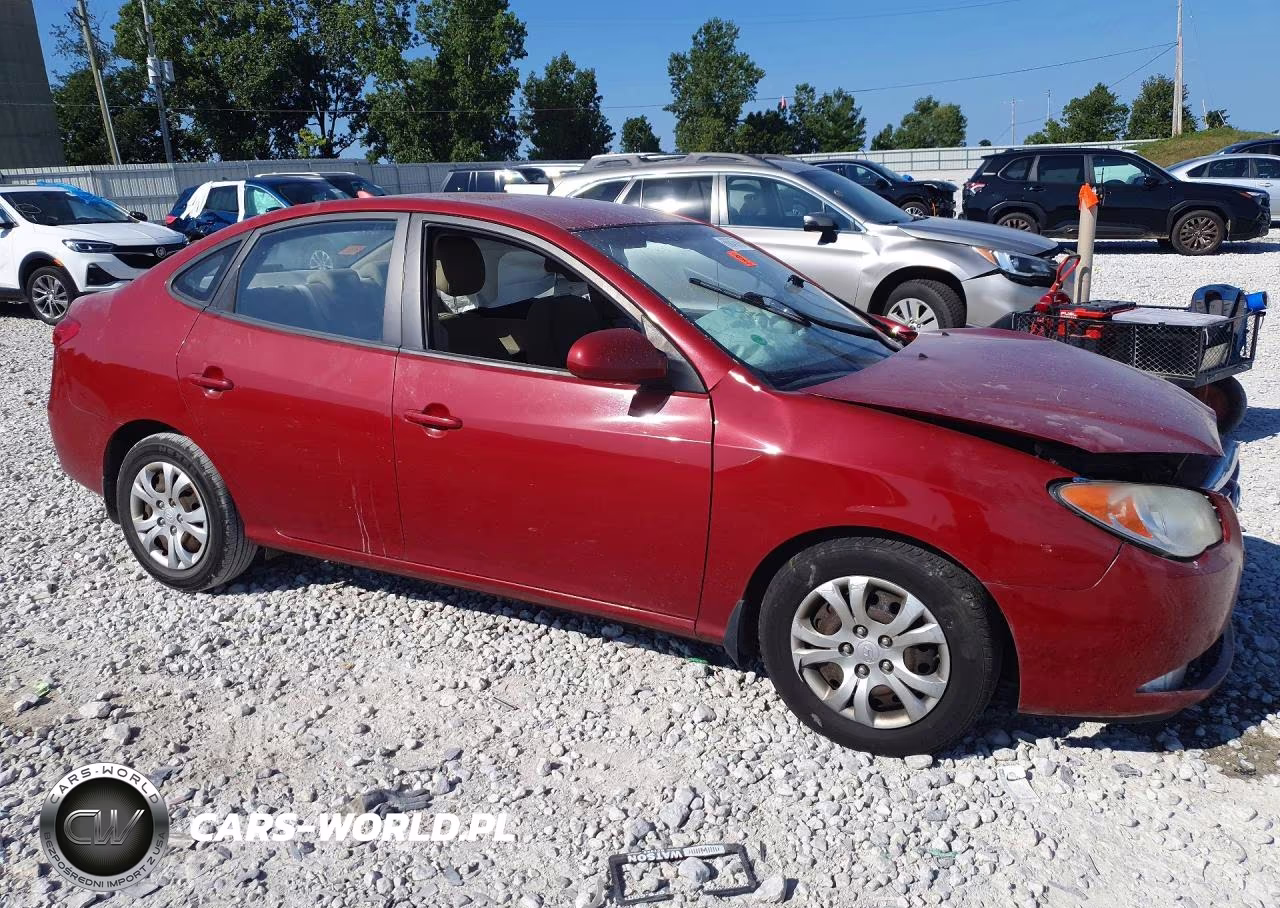 2010 Hyundai Elantra Gls VIN:KMHDU4AD1AU954745 - 4
