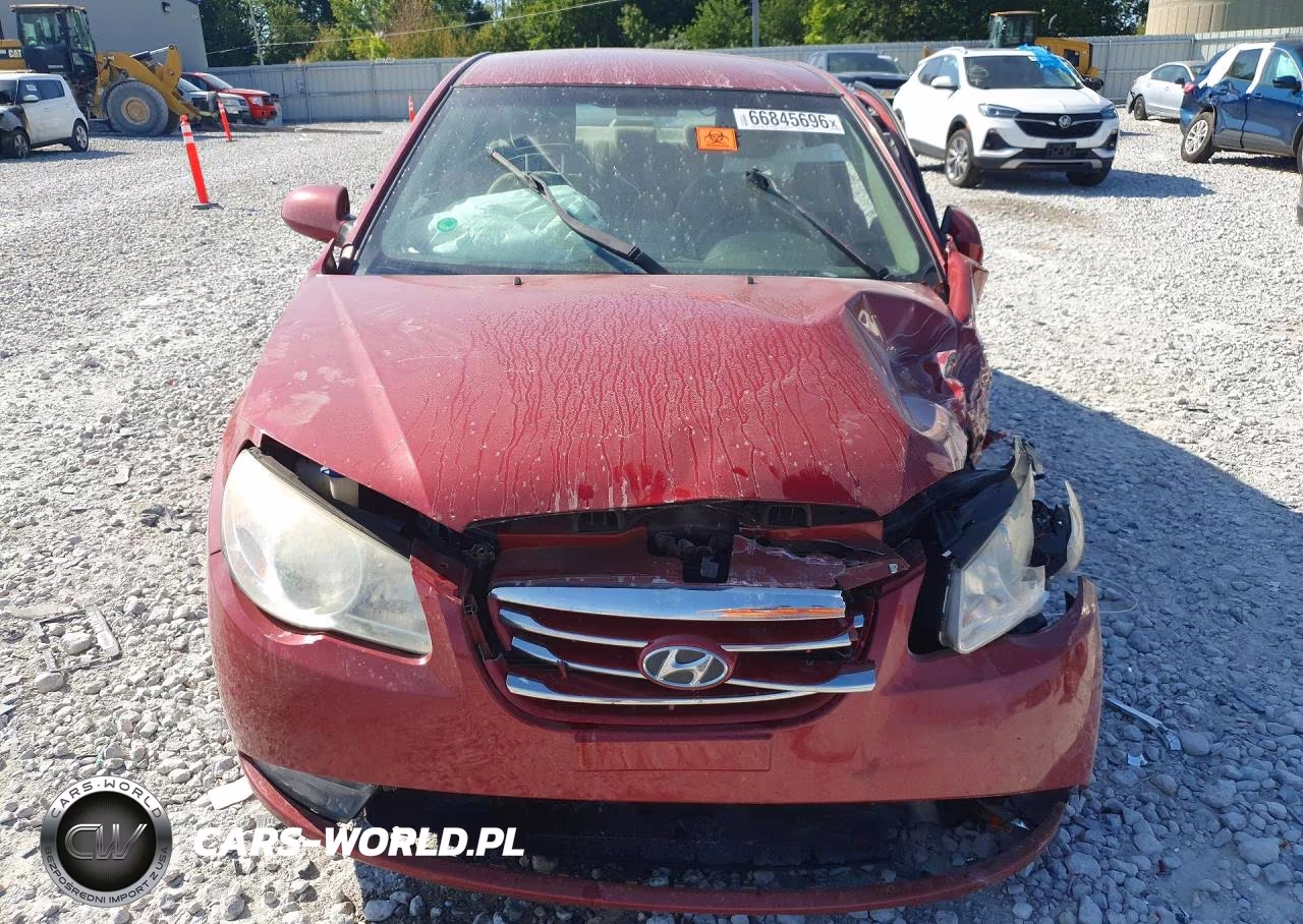 2010 Hyundai Elantra Gls VIN:KMHDU4AD1AU954745 - 5