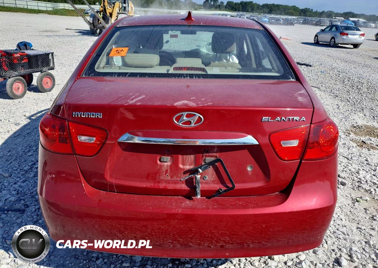 2010 Hyundai Elantra Gls VIN:KMHDU4AD1AU954745 - 6