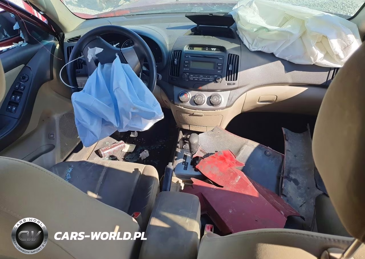 2010 Hyundai Elantra Gls VIN:KMHDU4AD1AU954745 - 8