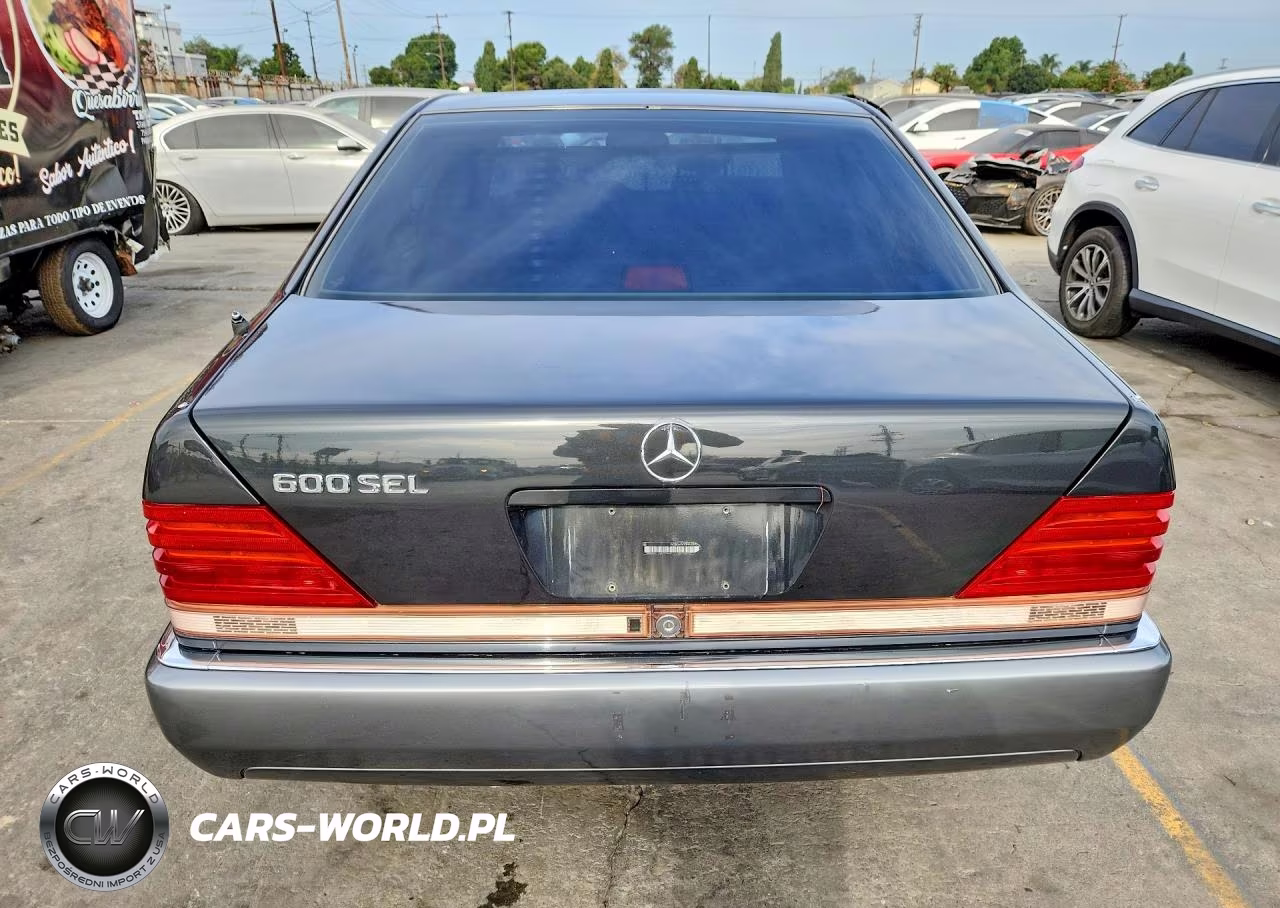 1992 Mercedes-Benz 600 Sel VIN:WDBGA57E3NA020124 - 6