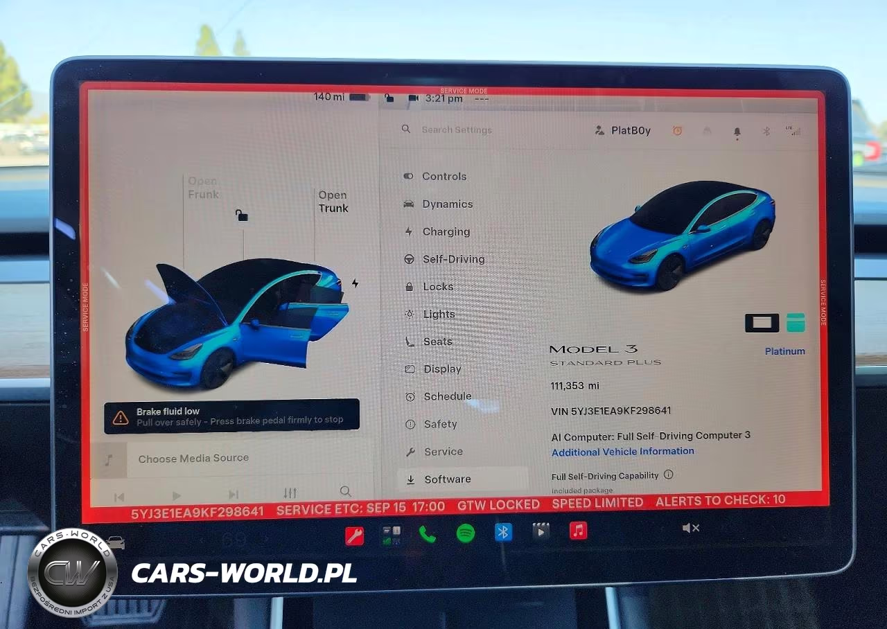 2019 Tesla Model 3 VIN:5YJ3E1EA9KF298641 - 9