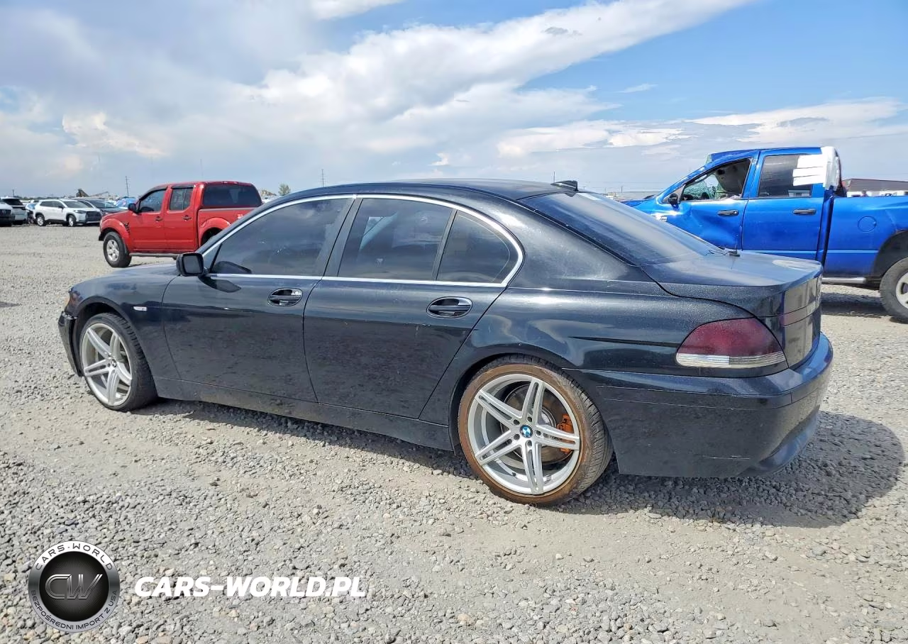 2002 BMW 745 I VIN:WBAGL63462DP50194 - 2