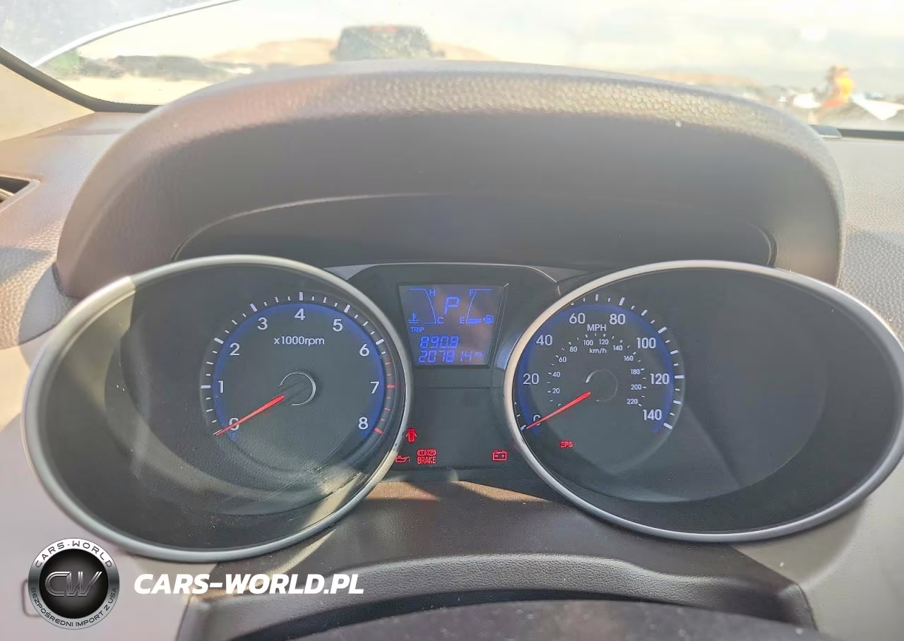 2012 Hyundai Tucson Gls VIN:KM8JUCAC6CU379940 - 9
