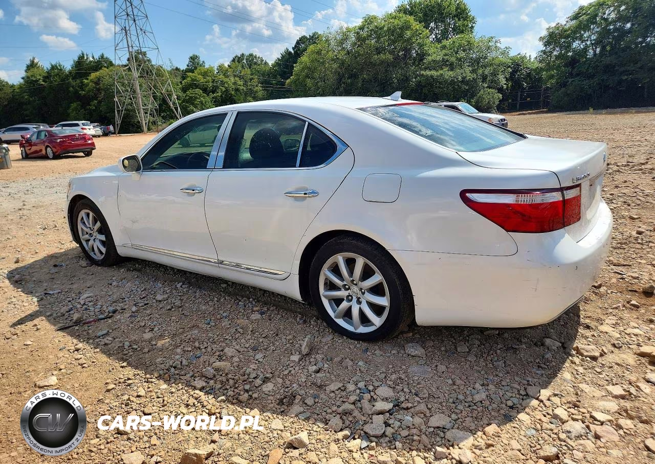 2007 Lexus Ls 460 VIN:JTHBL46FX75019928 - 2