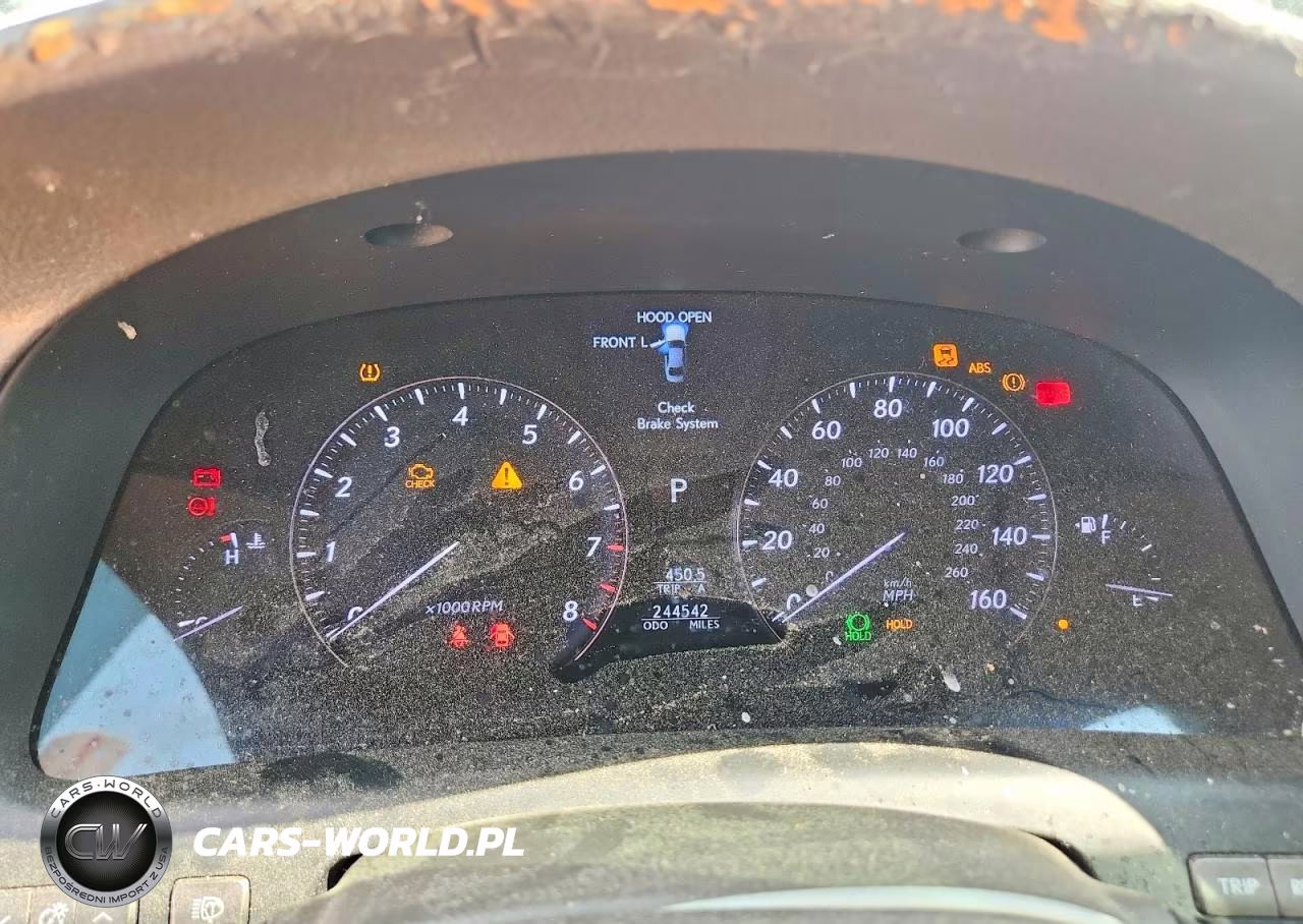 2007 Lexus Ls 460 VIN:JTHBL46FX75019928 - 9