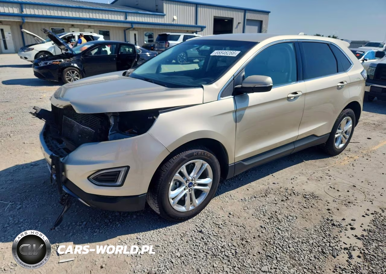2017 Ford Edge Titanium VIN:2FMPK3K89HBC40893 - 1
