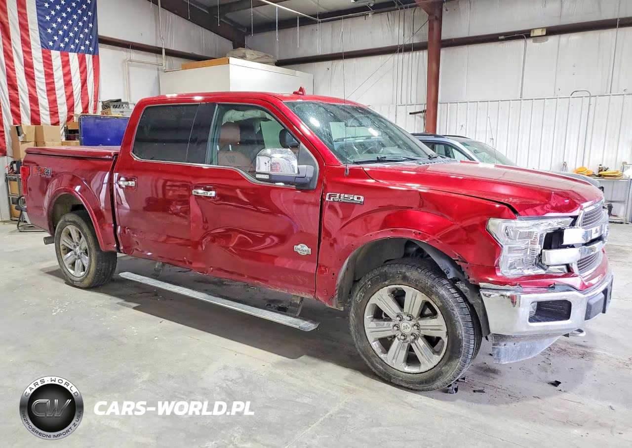 2018 Ford F150 Supercrew VIN:1FTEW1E50JFA30824 - 4