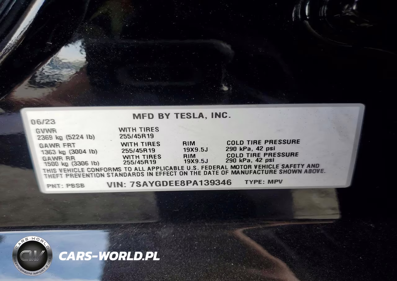 2023 Tesla Model Y VIN:7SAYGDEE8PA139346 - 12