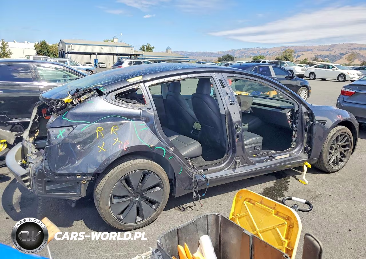 2024 Tesla Model 3 VIN:5YJ3E1EA7RF825621 - 3