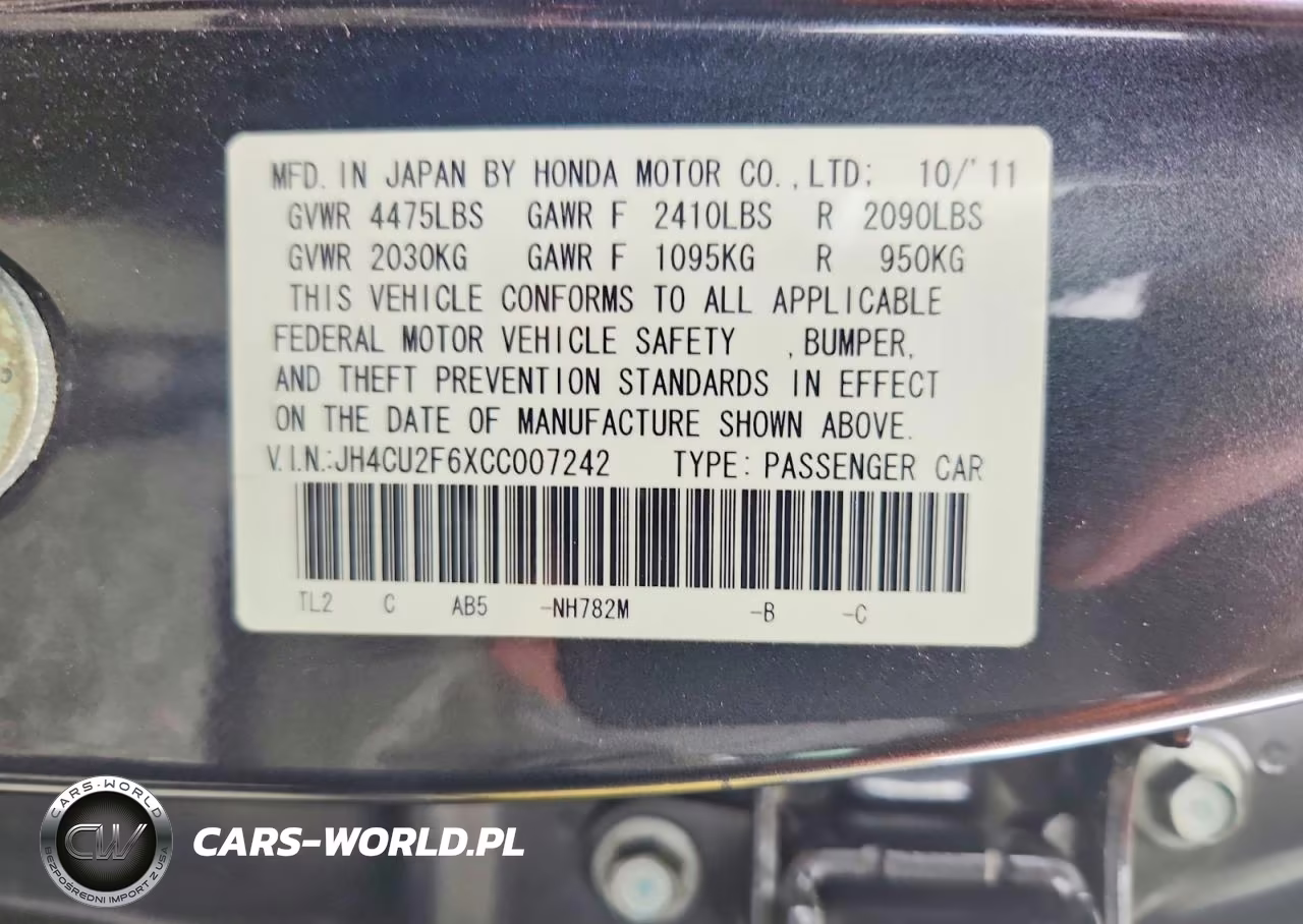 2012 Acura Tsx Tech VIN:JH4CU2F6XCC007242 - 13