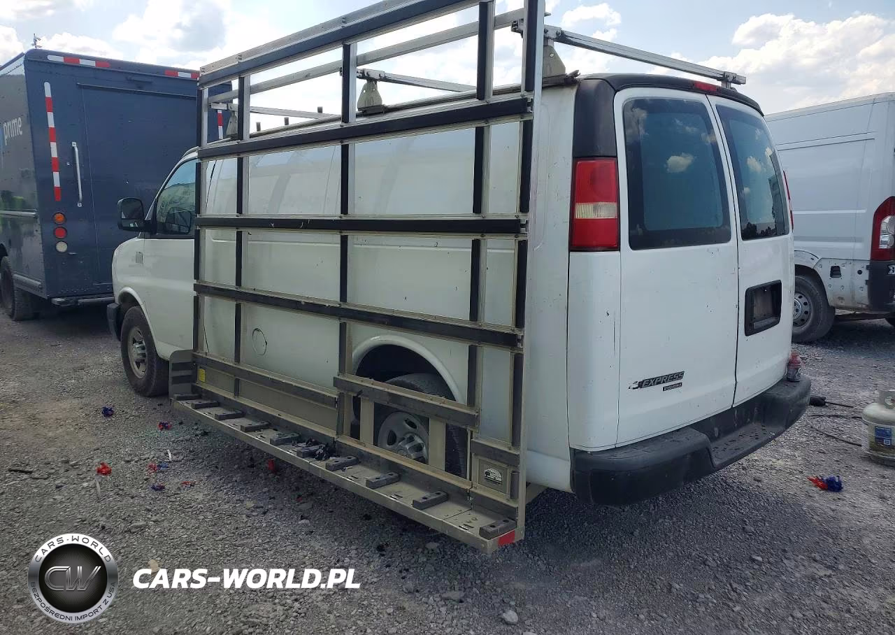 2016 Chevrolet Express 2500 Cargo Delivery Van VIN:1GCWGAFF2G1162126 - 2