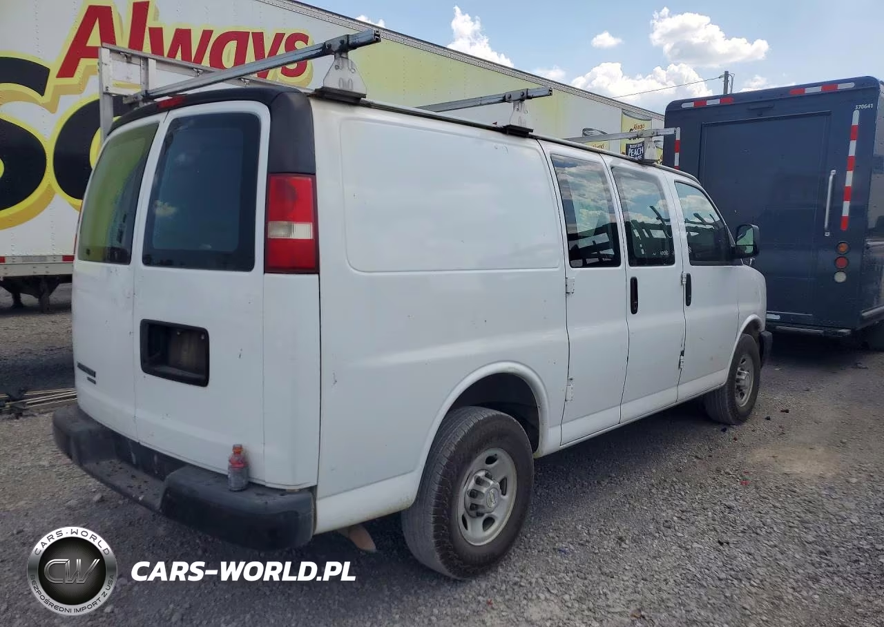 2016 Chevrolet Express 2500 Cargo Delivery Van VIN:1GCWGAFF2G1162126 - 3