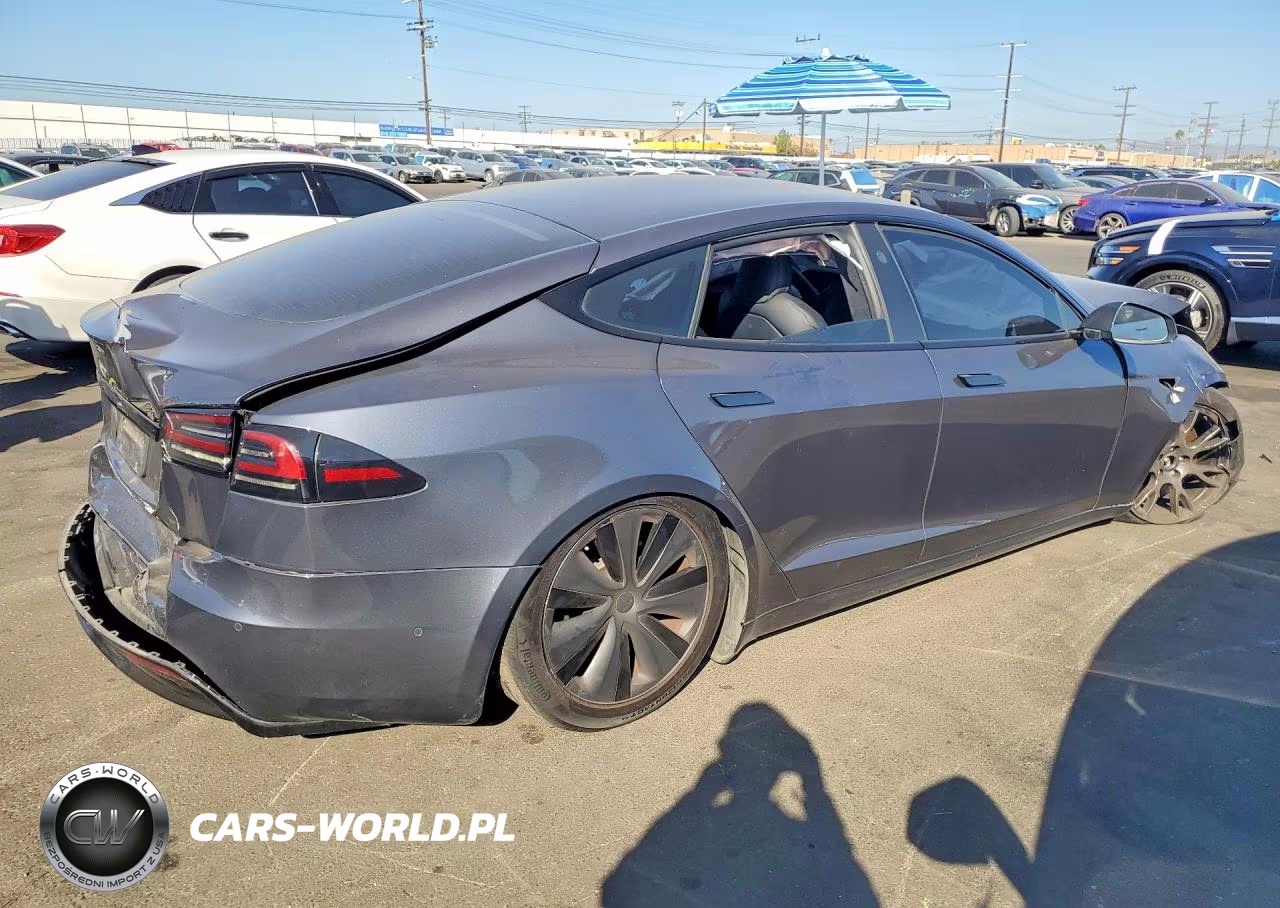 2022 Tesla Model S VIN:5YJSA1E51NF492837 - 3
