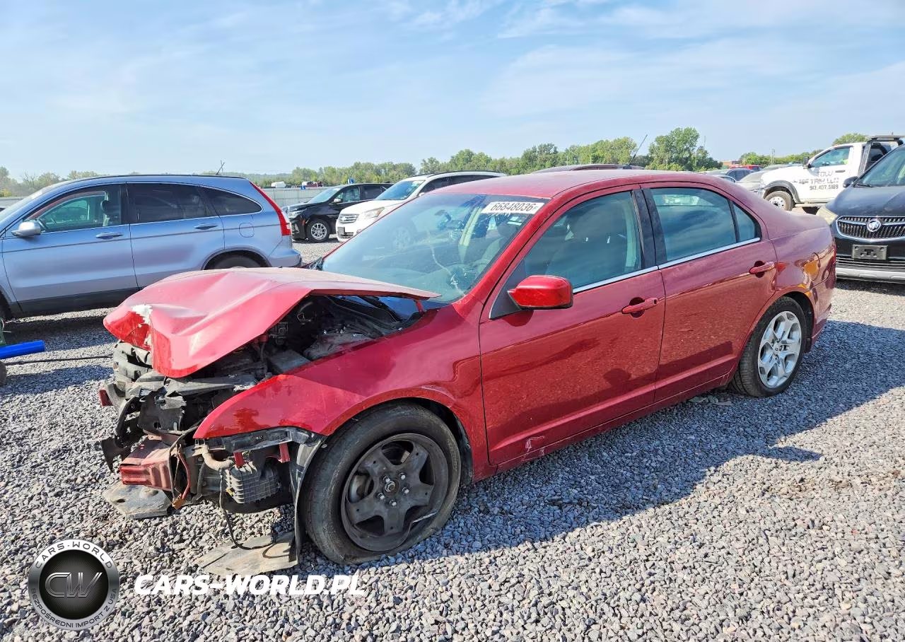 2010 Ford Fusion Se VIN:3FAHP0HG1AR341009 - 1