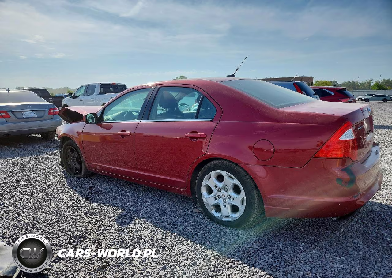 2010 Ford Fusion Se VIN:3FAHP0HG1AR341009 - 2