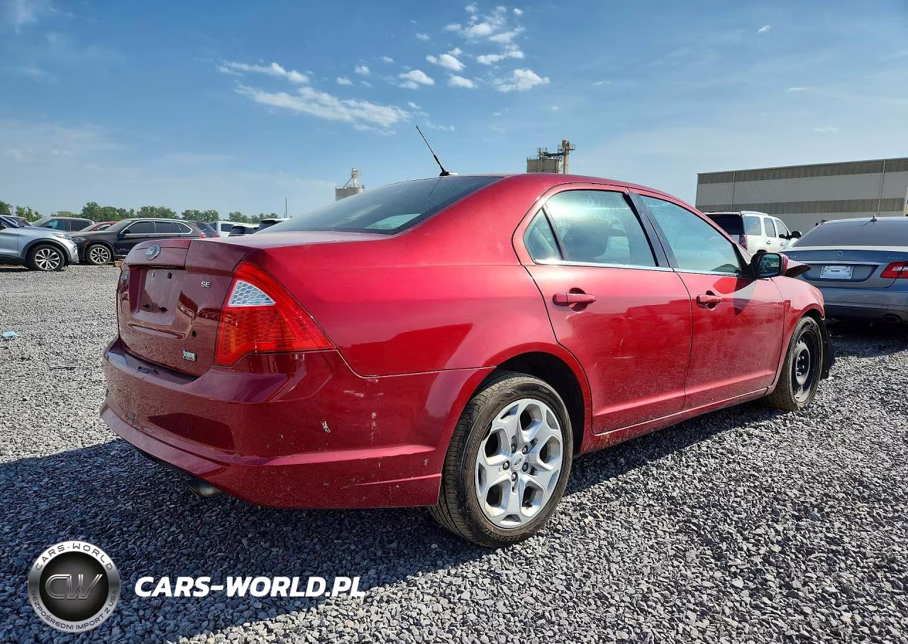 2010 Ford Fusion Se VIN:3FAHP0HG1AR341009 - 3