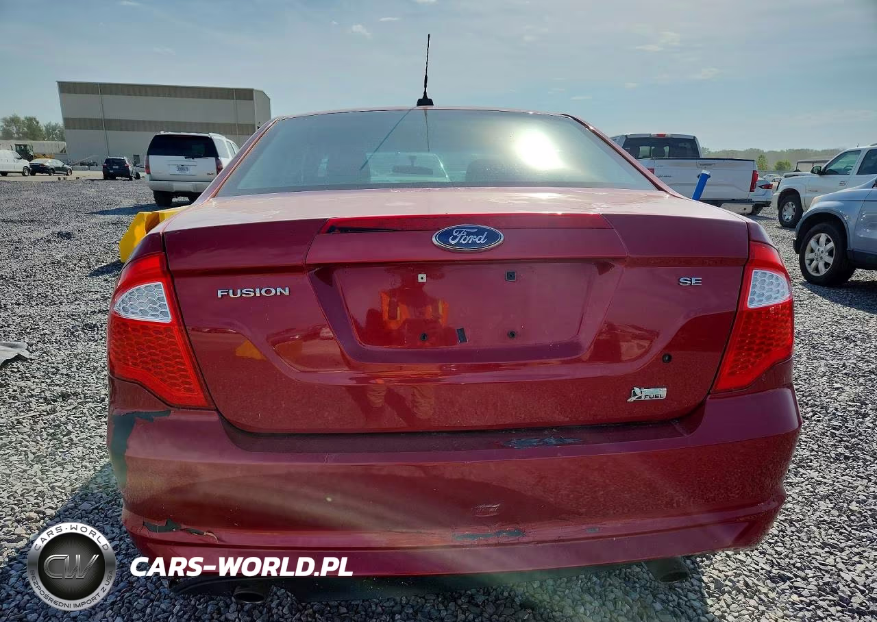 2010 Ford Fusion Se VIN:3FAHP0HG1AR341009 - 6