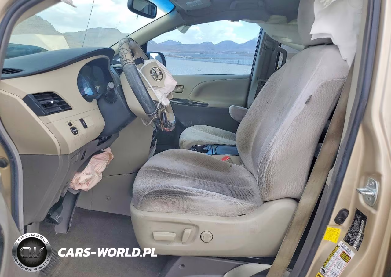 2012 Toyota Sienna Le VIN:5TDKK3DC2CS242072 - 7
