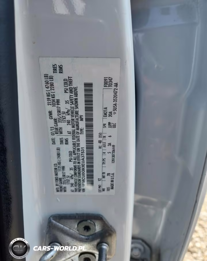 2014 Ford Escape Se VIN:1FMCU0G93EUA37531 - 13