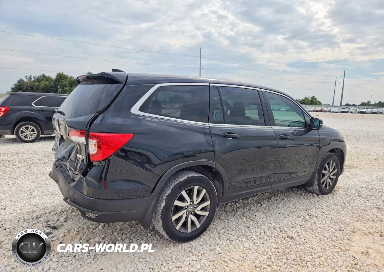 2020 Honda Pilot Exl VIN:5FNYF6H50LB010344 - 3