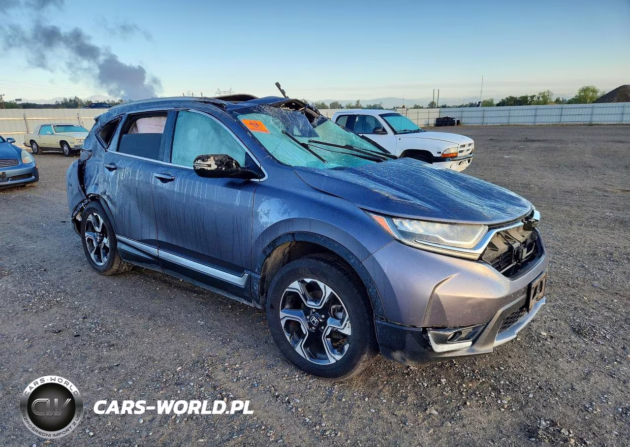 2018 Honda Cr-V Touring VIN:7FARW2H98JE060989 - 4