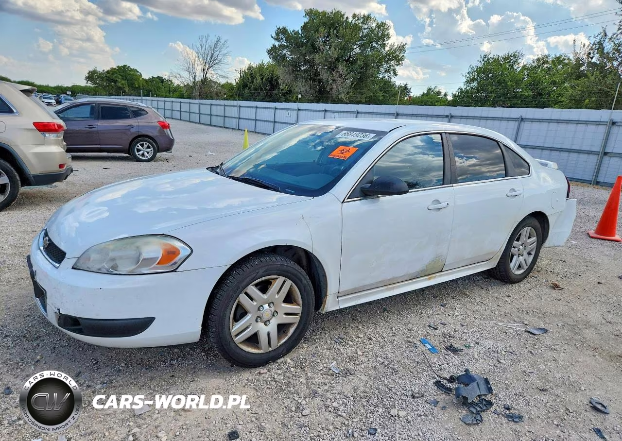 2010 Chevrolet Impala Lt VIN:2G1WD5E37C1228271 - 1
