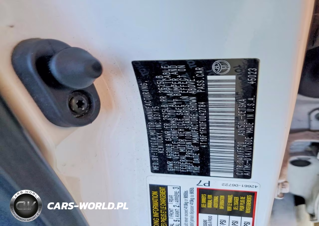 2015 Toyota Camry Se VIN:4T1BF1FK0FU042784 - 12