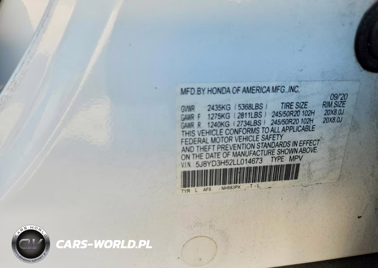 2020 Acura Mdx Technology VIN:5J8YD3H52LL014673 - 13