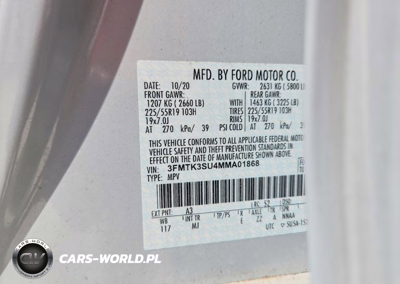 2021 Ford Mustang Mach-E Premium VIN:3FMTK3SU4MMA01868 - 12