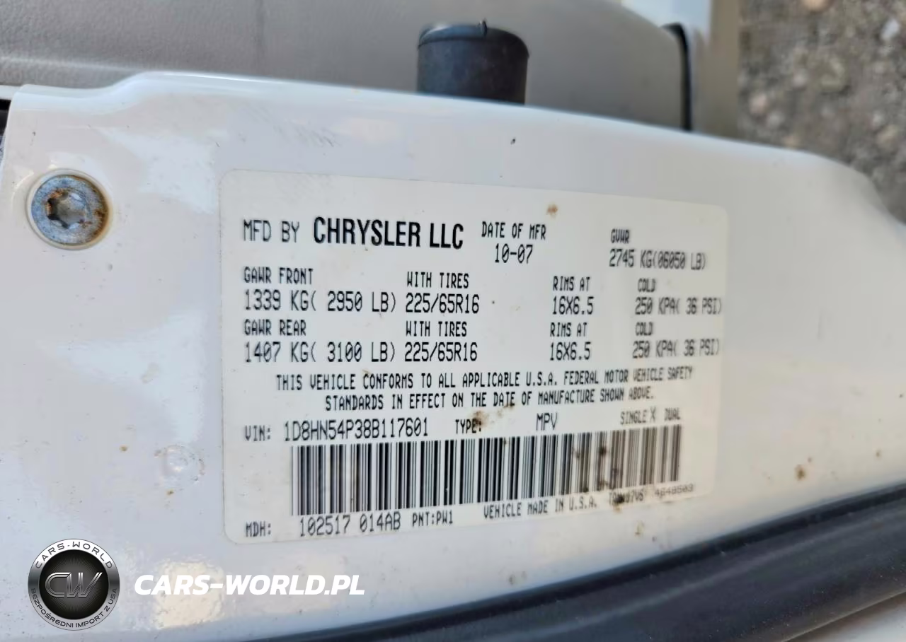2008 Dodge Grand Caravan Sxt VIN:1D8HN54P38B117601 - 13