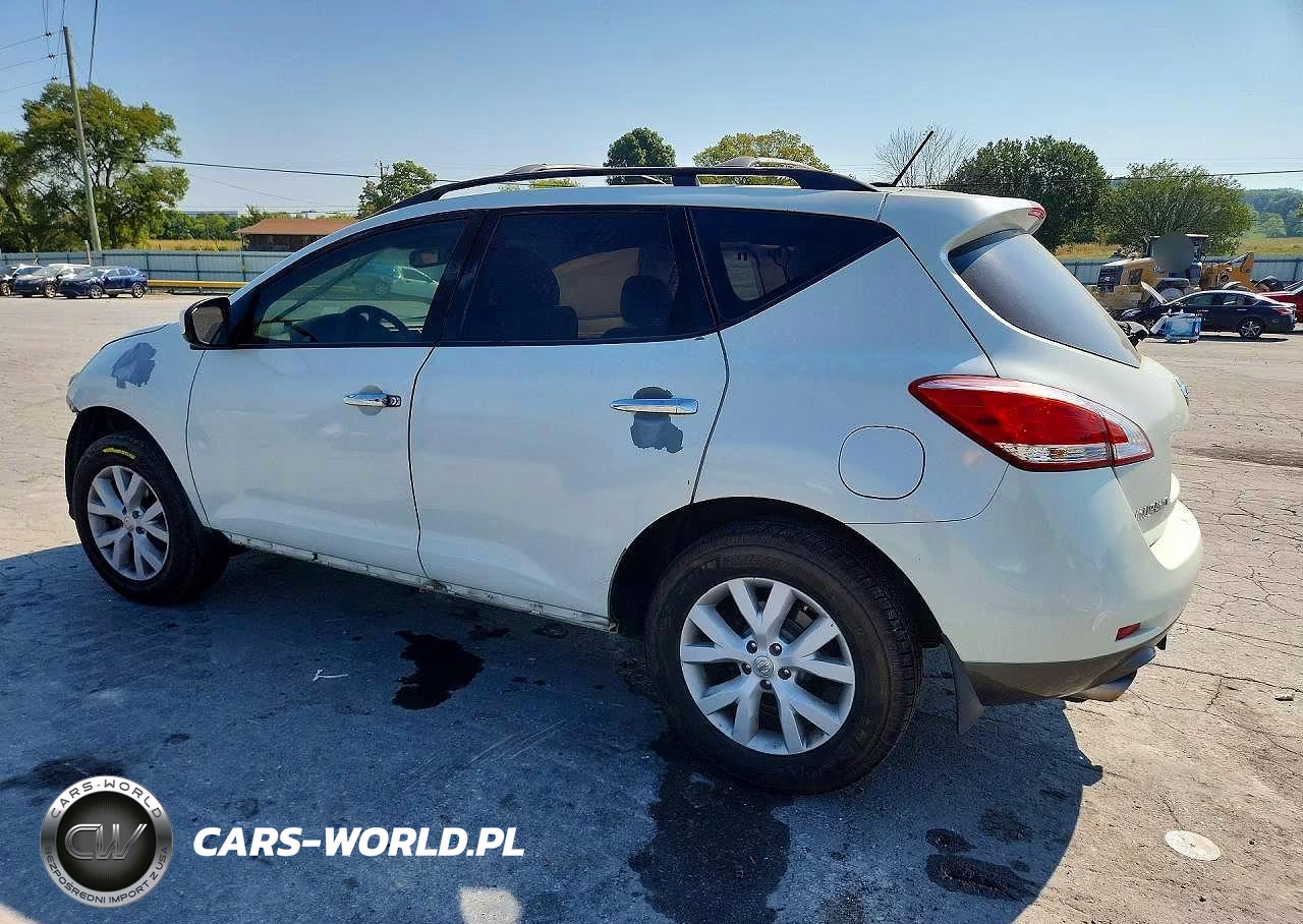 2011 Nissan Murano S VIN:JN8AZ1MUXBW053287 - 2