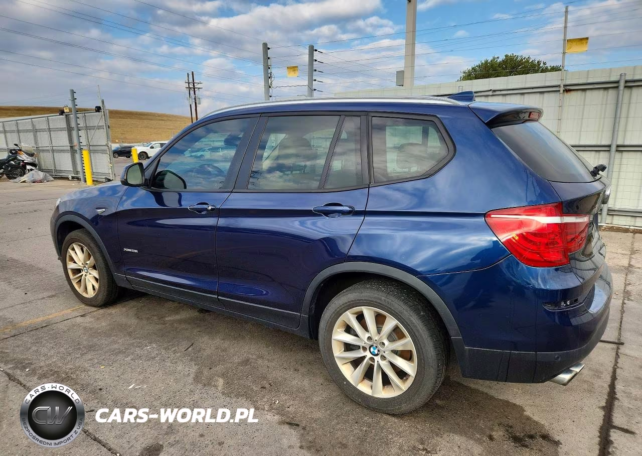 2015 BMW X3 xDrive28I VIN:5UXWX9C55F0D50431 - 2